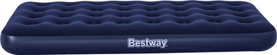 Dyshek ajri Bestway 67001 Twin, 188x99x22 cm, sipërfaqe flokato, blu e errët