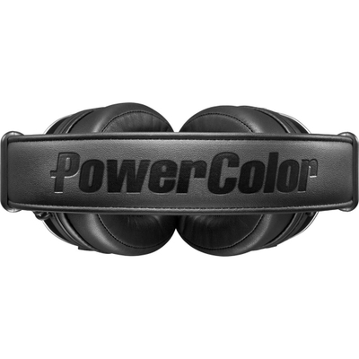 Слушалки за гејминг PowerColor ALPHYN AH10, безжични 2.4GHz, 30 часа батерија, црни