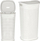 Shportë plastike për rroba të pista, 60L, 44 x 57 x 34.5 cm, e bardhë