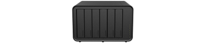 NAS Terramaster F6-424MAX, 6 слотови, 16GB DDR5, сива