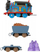 Tren lodër Mattel Fisher-Price Thomas &amp; Friends Crystal Caves HJV43 HFX97, lokomotivë me vagona, me bateri