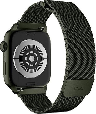 [OUTLET] Rrip UNIQ Dante për Apple Watch Series 4 / 5 / 6 / 7 / SE 42 / 44 / 45 mm, i gjelbër