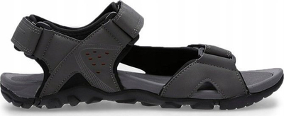 Sandale për burra 4F 4FSS23FSANM018, sportive, me rripa që rregullohen, gri