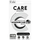 Футрола PanzerGlass CARE Feature Case Samsung Galaxy S25 Edge, проѕирна, со потпирач, црна