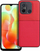Futrollë Noble Case për Xiaomi Redmi 12C, mbron mirë, me teksturë që s’rrëshqet, e kuqe