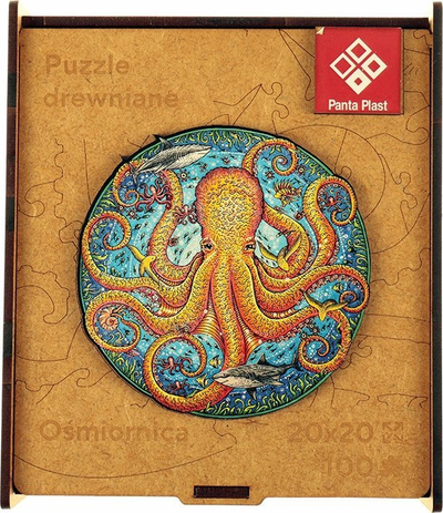 Puzzle druri Panta Plast Oktapod A4, shumëngjyrësh