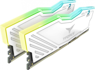 Memorie TeamGroup T-Force Delta RGB, DDR4, 16 GB, 3600 MHz, CL18, TF4D416G3600HC18JDC01