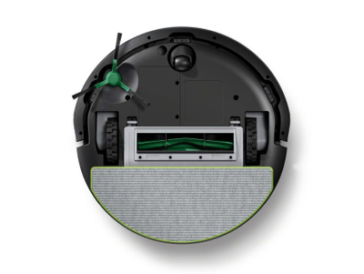 Robot fshesë me korrent iRobot Roomba Combo 105+, bazë vetë‑pastruese, Wi‑Fi, i zi