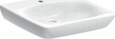 Lavaman Geberit Selnova Comfort 500.187.01.7, 55x55 cm, me vrimë, i bardhë