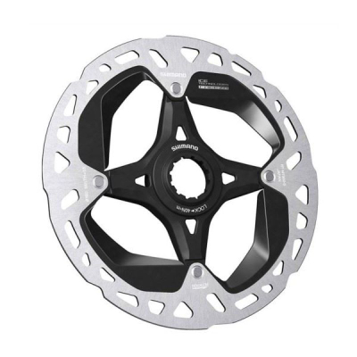 Disk frenimi biçiklete Shimano XTR MT900, Center Lock, 180 mm, argjendtë e zezë
