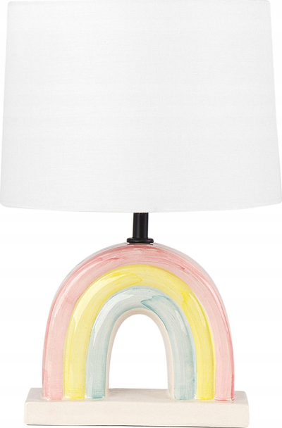 Lampë tavoline Beliani Titna, qeramike, 42 cm, shumëngjyrëshe