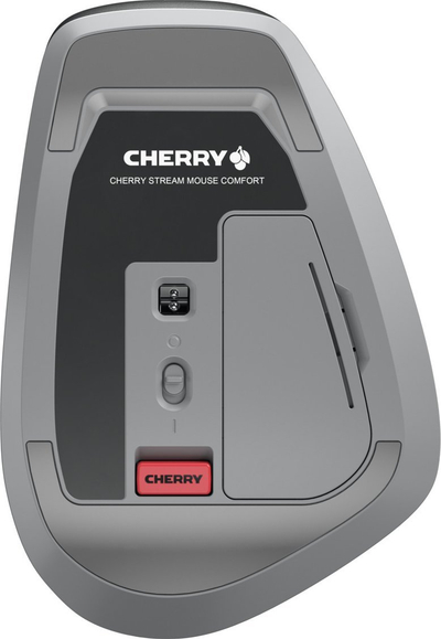 Maus Cherry Stream Mouse Comfort, wireless, i rehatshëm në dorë, i zi
