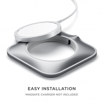 Dock Satechi Aluminium për MagSafe, i hirtë