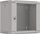 Kabinet muror Lanberg 19" 9U, 540x350 mm, derë me xham, gri