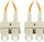 Kabllo optike Lanberg OM2 50/125, 5 m, duplex, portokalli