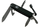 Thikë xhepi Victorinox Spartan Onyx Black, 91mm, e zezë