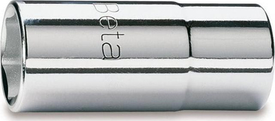 Kokë tubolare e gjatë Beta 920AL, 1/2", 32mm, metalike argjendi