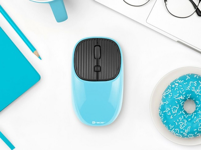 Безжичен глушец Tracer Wave TRAMYS46943, 2.4 GHz, компактен, син