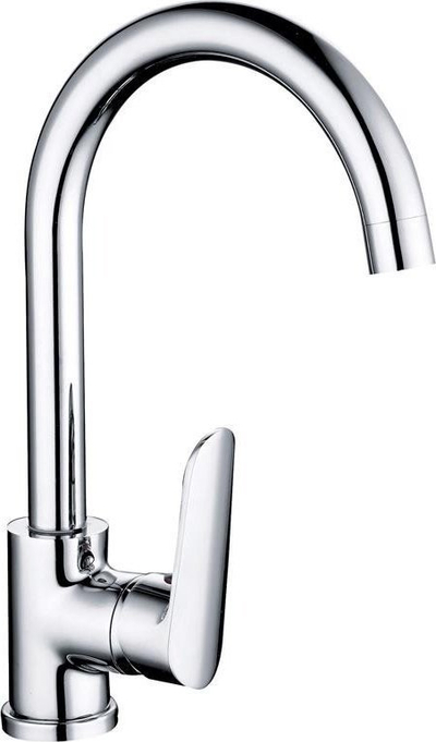 Славина за кујна Thema Lux DF11606, висок мешач, хром