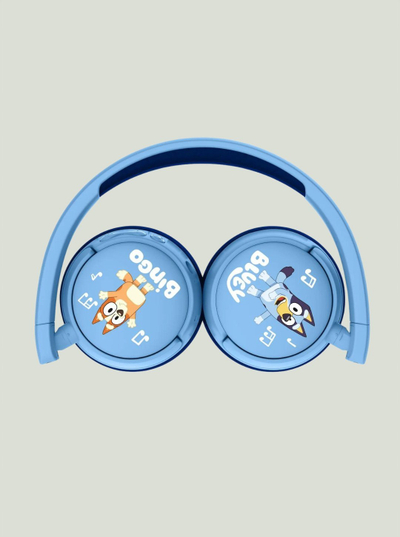Kufje për kalamoj OTL Bluey, Bluetooth, me volum të kufizum, blu