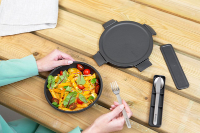 Set takëmesh udhëtimi Brabantia Make & Take, 3 copë, çelik inoks