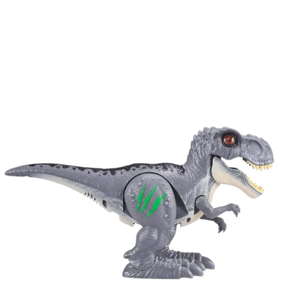 Lodër dinosauri Robo Alive Attacking T-Rex, interaktive, me bateri, jeshile