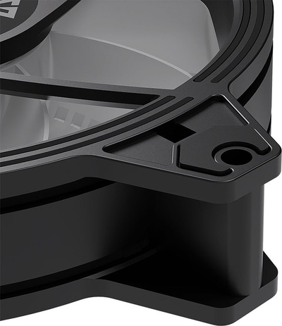 Вентилатор ARGB 120mm, 3 пин, црн