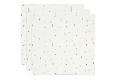 Mbulesa te holla muslin 70x70cm  Jungle Jambo (3pack)