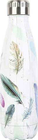 Termus Arctherm Bird Feathers No.2, 500 ml, çelik inox, i bardhë me pupla
