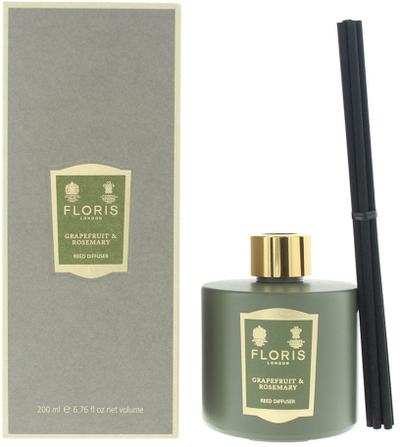 Difuzer ambienti Floris Grapefruit Rosemary, 200ml, erë agrumesh dhe barishtesh