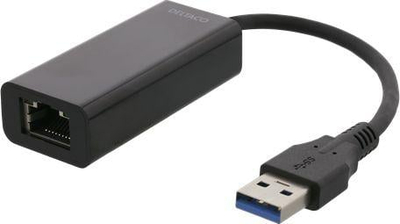 Adapter rrjeti Deltaco USB 3.0, Gigabit Ethernet 1 Gb/s, i zi