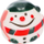 Lodër për qen Dingo Christmas Toy Ball Snowman, 8 cm, gome