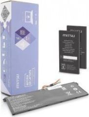 Bateri laptopi Mitsu AC14B8K, 3600mAh 52Wh, për Acer Chromebook 15 C910, e zezë