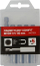 Mbajtëse magnetike për bit AWTools AW37601, 1/4", 60mm, set me 5 copë, ngjyrë argjendtë