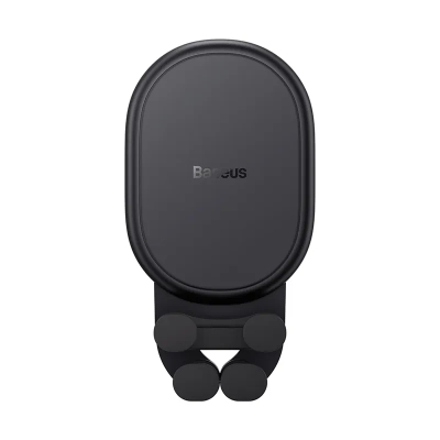 Mbajtës telefoni për veturë Baseus Gravity Car Mount Pro, wireless 15W, për grilë ajri, i zi
