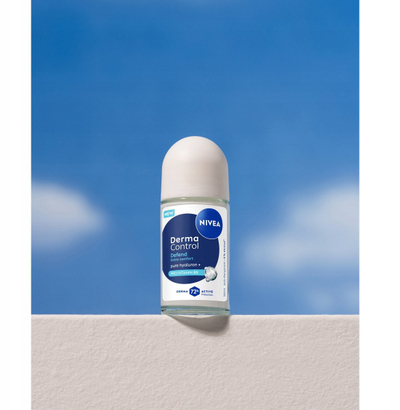 Deodorant roll on NIVEA Derma Control Defend, antiperspirant, 50ml
