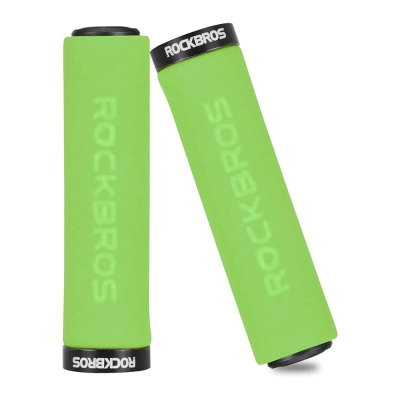 Doreza timoni biçiklete Rockbros BT1001GNBK, shkumë, diametër 22.2mm, jeshile