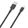 Kabllo USB Dudao L9T, USB A me USB C, 1m, 5A, e zezë