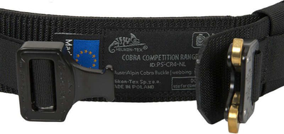 Rrip taktik Helikon Cobra Competition Range, najlon 4.5cm, madhësia S, i zi
