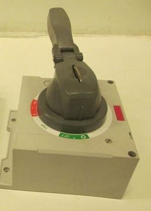 Rrotullues për ndërprerës LSiS DH1 S TD100 160, dorezë komandimi, gri