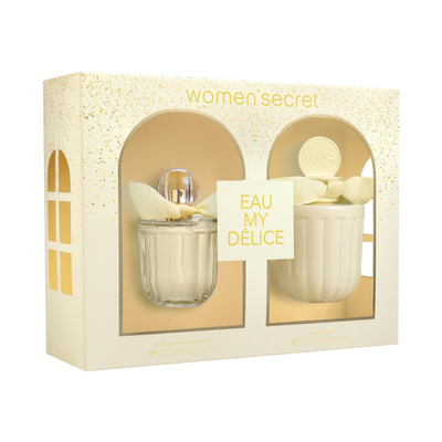 Set Women's Secret Delice Eau De Toilette, 100 ml & Body Lotion, 200 ml