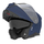 Helmetë modulare motoçiklete Nox N967, polikarbonat, hipolergjike, e zezë
