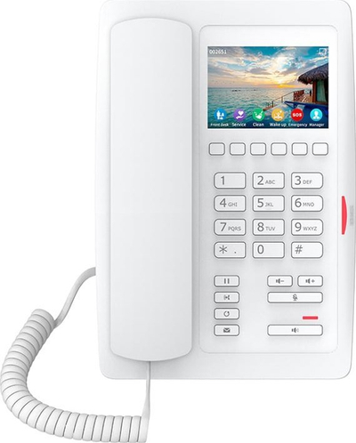 Telefon IP Fanvil H5W, 2 linja, Wi-Fi, i bardhë