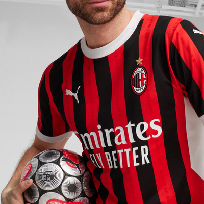 Fanellë futbolli AC Milan Home 2024/25, origjinale, kuqezi