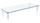 Stendë monitori Techly 028504, deri 32", xham, e bardhë