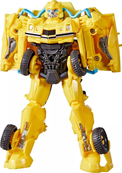 Lodër figurë Hasbro Transformers Bumblebee Flex Changer, Rise of the Beasts, që kthehet, e verdhë