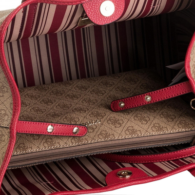 Çantë krahu Guess Vikky Large Tote, e kaftë