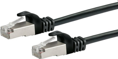 Мрежен кабел Schwaiger CAT6, S/FTP, 2.5m, црн