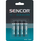 Bateri alkaline Sencor SBA LR03, AAA, 1.5V, set 4 copë