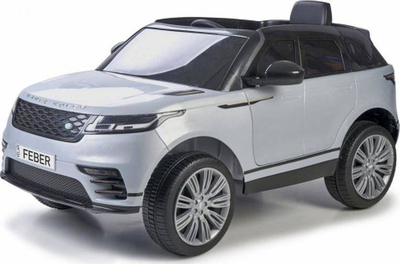 Makina elektrike për kalamaj Feber Range Rover Velar, bateri 6V, 111 x 64 x 53 cm, gri